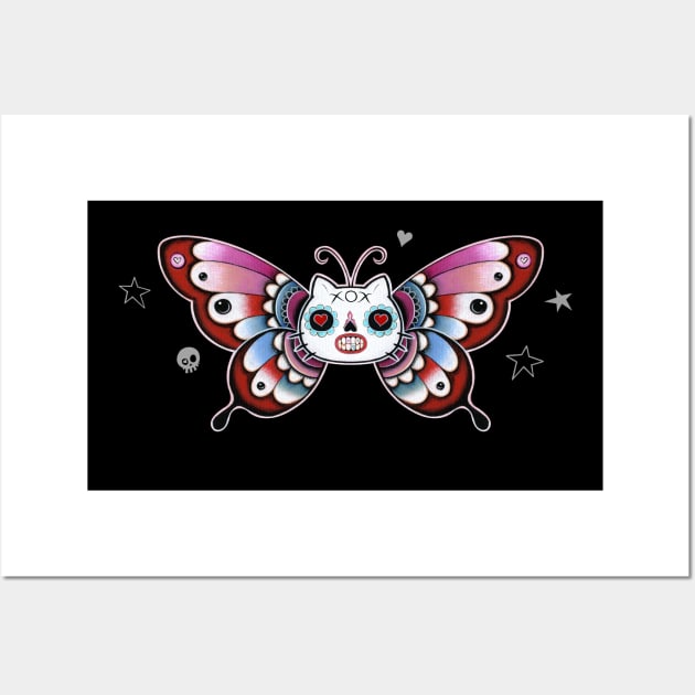 Kitty Moth Wall Art by Caia Koopman